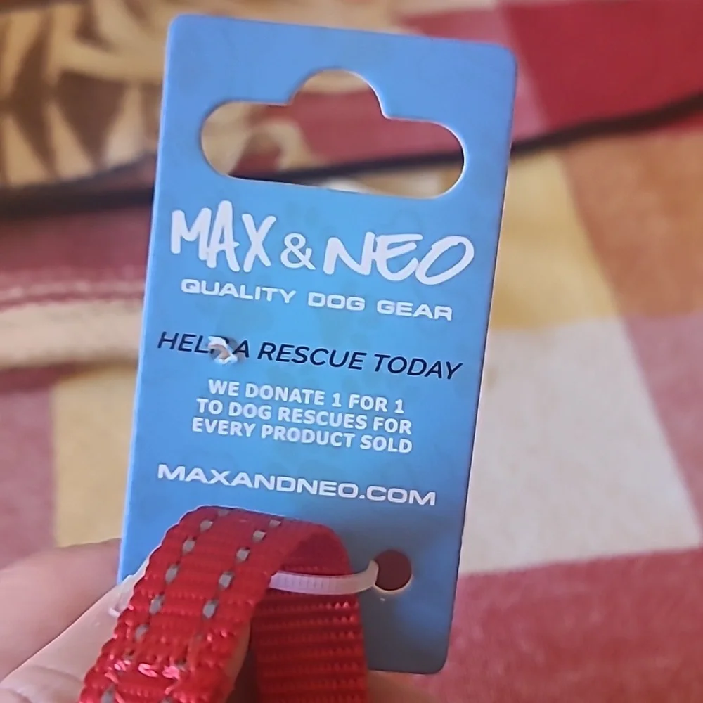 New Martindale dog collar size xsmall red